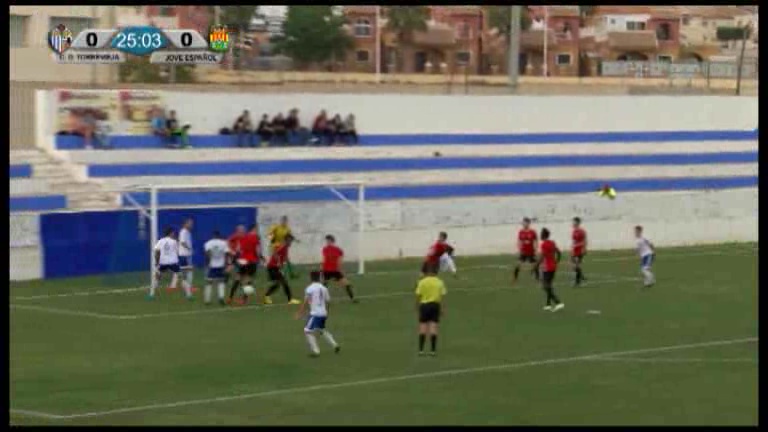 Primera parte del partido CD Torrevieja -  FC Jove Español